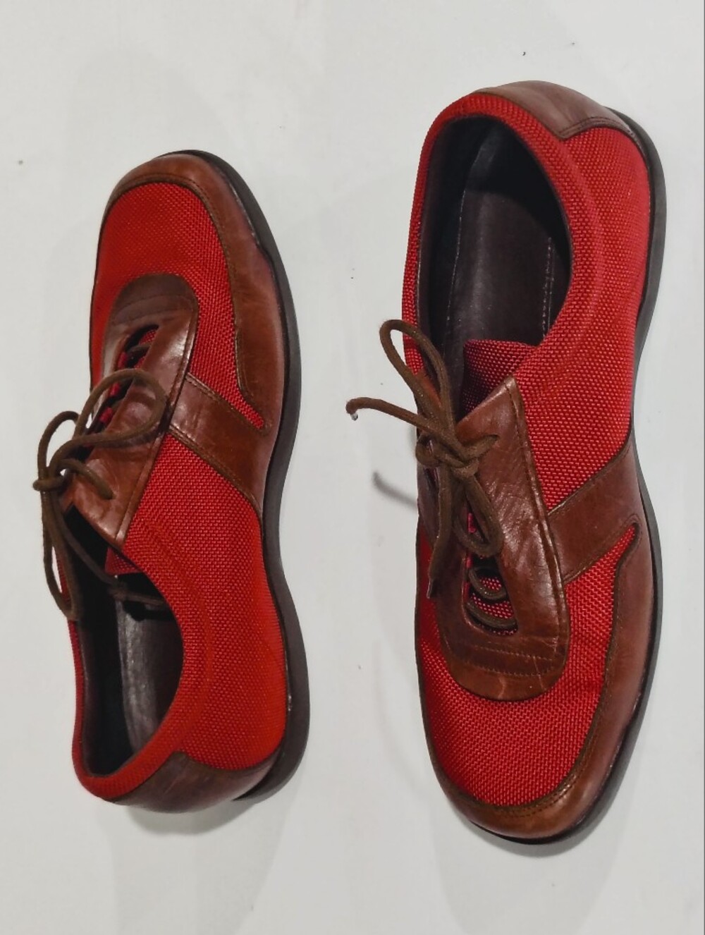 Cole Haan Women's Red And Brown G Serise Nike Lea… - image 5